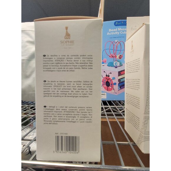 Sophie La Girafe Bath Toy With Green Float For Infants 6M+ Soft & Safe Baby Bath - Picture 5 of 6